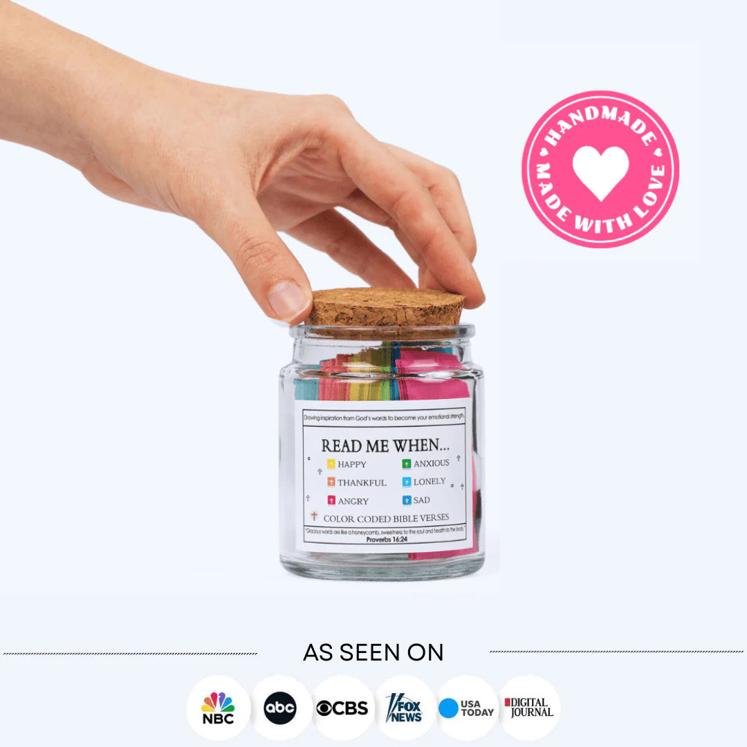 Bible Hope Jar (With christian gift box)