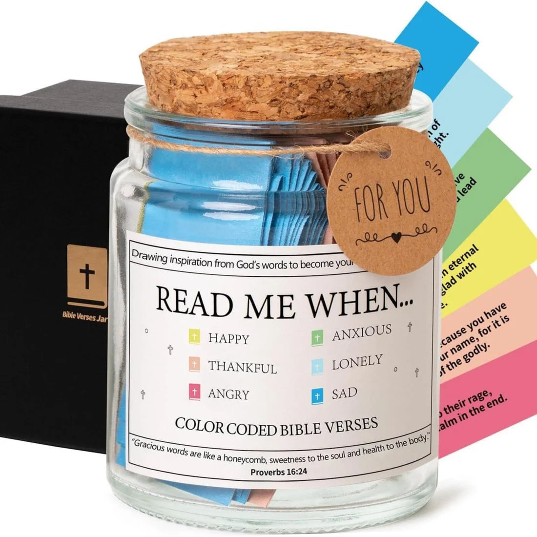 Bible Hope Jar (With christian gift box)