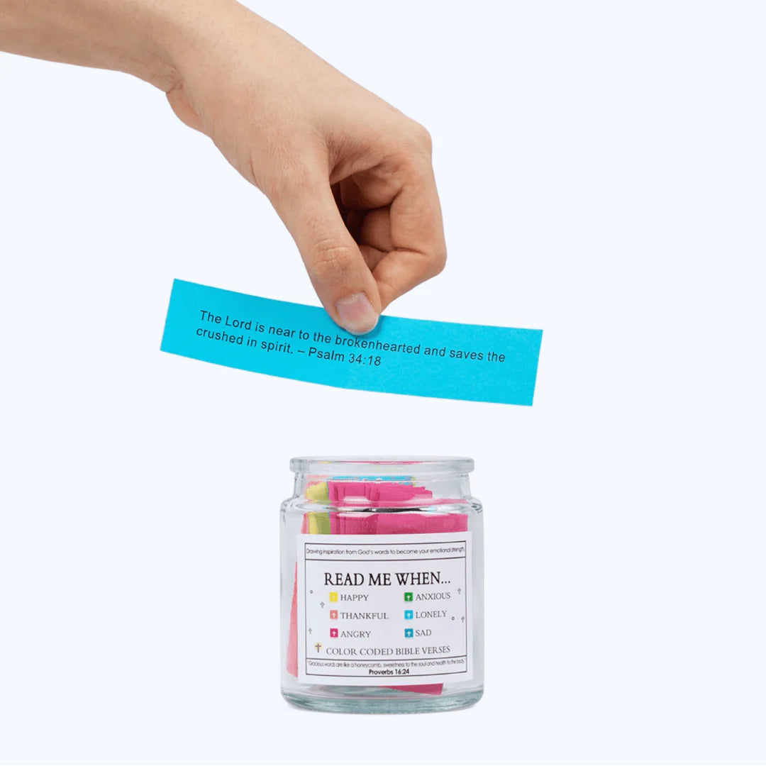 Bible Hope Jar (With christian gift box)