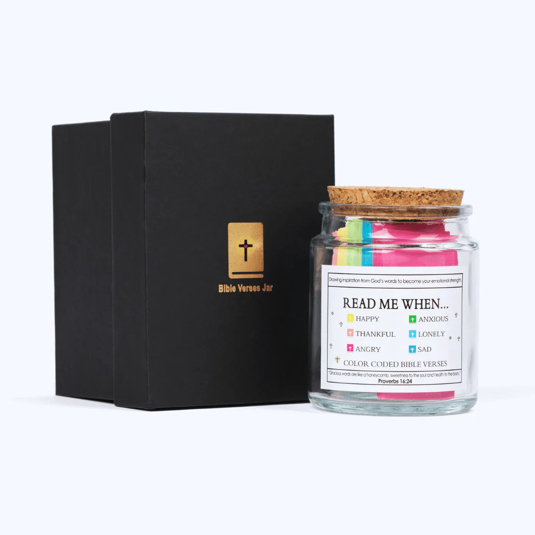 Bible Hope Jar (With christian gift box)